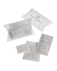 Acanto Kit completo Poket contiene: 1 saponetta 10g, 1 bustina bagnodoccia shampoo, 1 cuffia imbustata 100pz