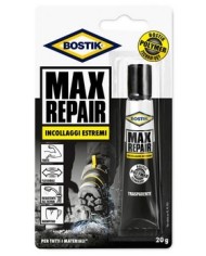 Adesivo Max Repair universale 20gr trasparente Bostik
