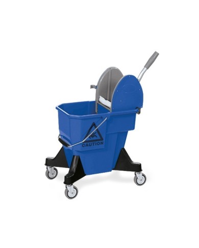 ALEX1A+P Secchio carrellato mono 1x20lt con 4100PA (Montato)