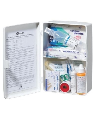 Armadietto a muro per primo soccorso in polipropilene Med F1 All. 2 base