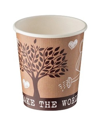 Bicchiere carta+PE 240ml Ø8x9,1cm 1000Pz (50x20)