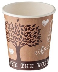 Bicchiere Carta+PE 290ml Ø8x9cm 1000Pz (50x20)