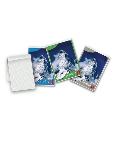 Blocchi Cervino 5mm A6 100x150mm 50gr 50 fogli Pigna 20pezzi