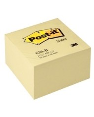 Blocco foglietti Cubo giallo Canary 450 fogli 76x76mm Post it