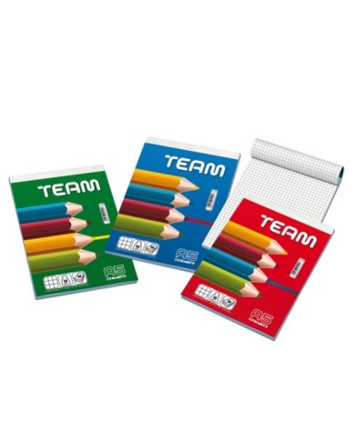 Blocco note Team 5mm 150x210mm 50gr 50fogli Blasetti (Min.Mul./10)