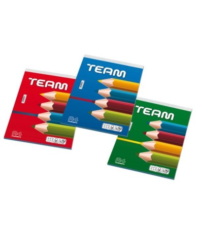 Blocco note Team 5mm 21x29,7cm 50gr 50fogli Blasetti (Min.Mul./10)