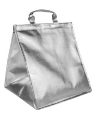 Borsa frigo in tnt laminato, porta torte/pizza, chiusura con velcro, 38x43x38cm