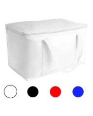 Borsa termica in poliestere 600d con interno argentato