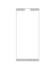 Busta portaposate Bianco con tovagliolo 38x38 1000pz