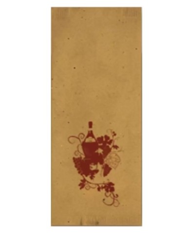 Busta portaposate Cartapaglia Bacco con tovagliolo 38x38 700pz