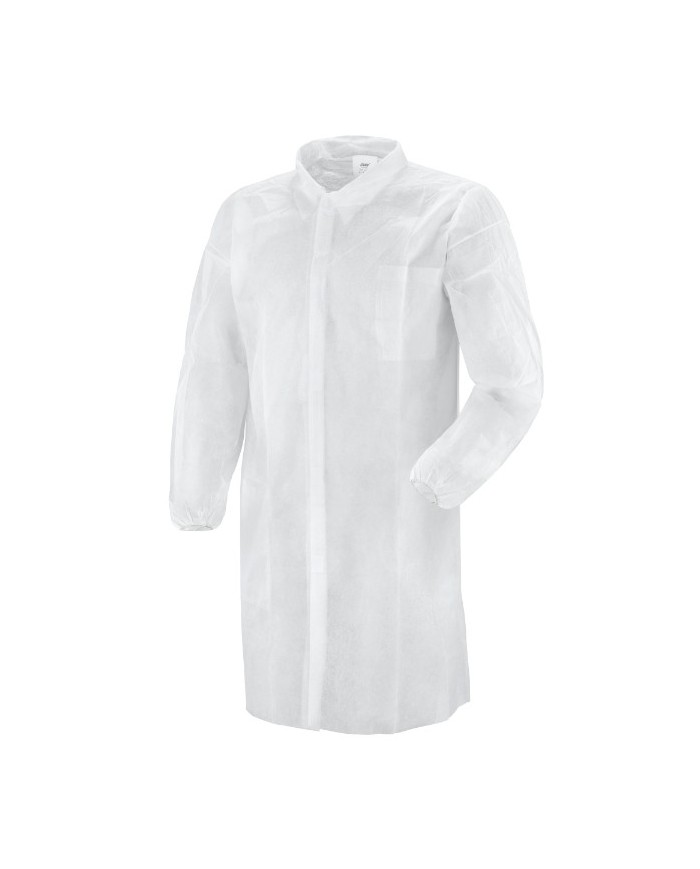 Camice con velcro in PLP light 30gr bianco Tg. M-XXL