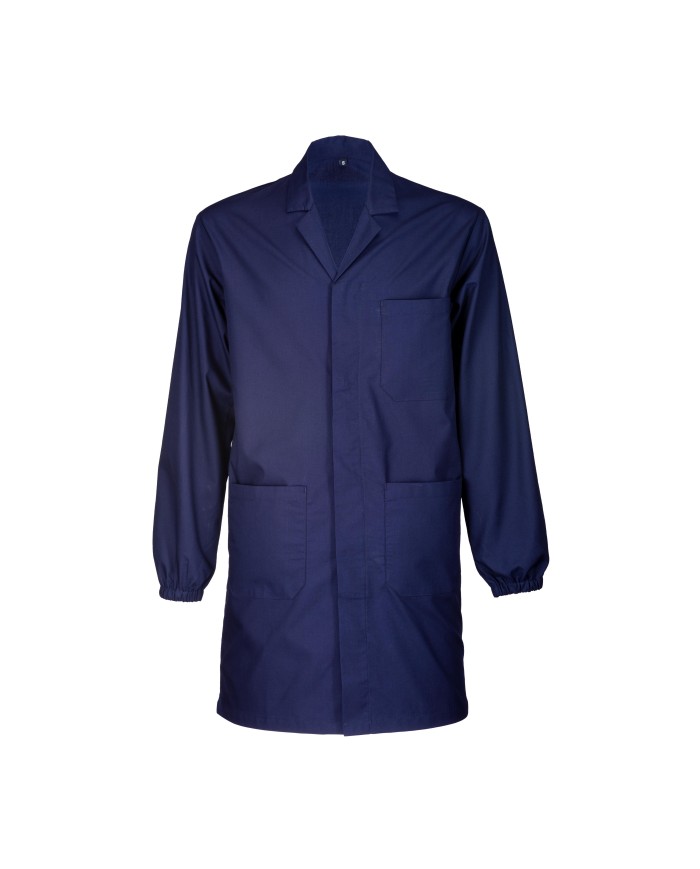 Camice da lavoro in cotone e poliestere blu Tg.S-XXL