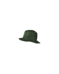 Cappello rotondo impermeabile antipioggia con interno foderato in pile verde