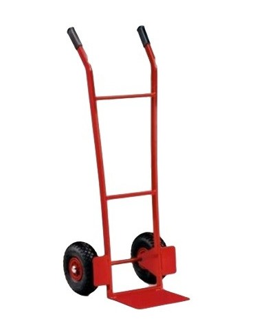 Carrello porta pacchi mod.107M140 portata 200kg c/ruote pneumatiche