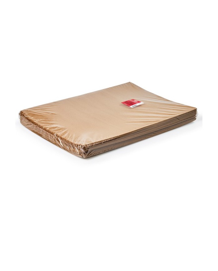 Carta Kraft per pacchi 70gr foglio 100x140cm avana millerighe Rex Sadoch conf. 50 fogli