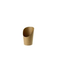 Contenitore per fritti avana 6x6,3x12cm 180ml 50pz