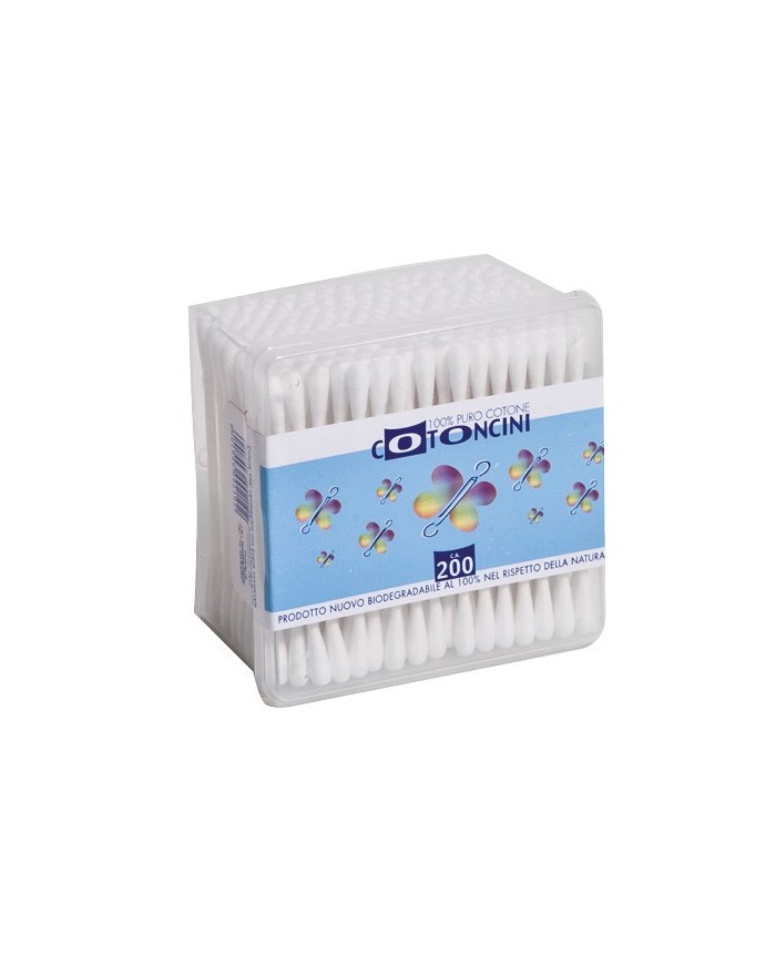 Cottonfioc conf. rettangolare 200pz