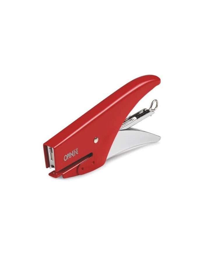 Cucitrice manuale a pinza OPENLINE passo 6 max 18 ff rosso 0185R