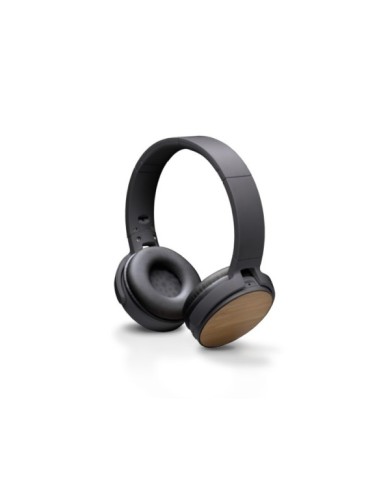 Cuffie bluetooth pieghevoli in ABS e bambù