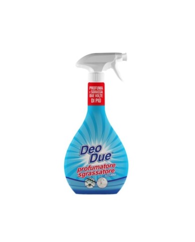 Deo Due Sgrassatore profumatore Azzurro 600ml