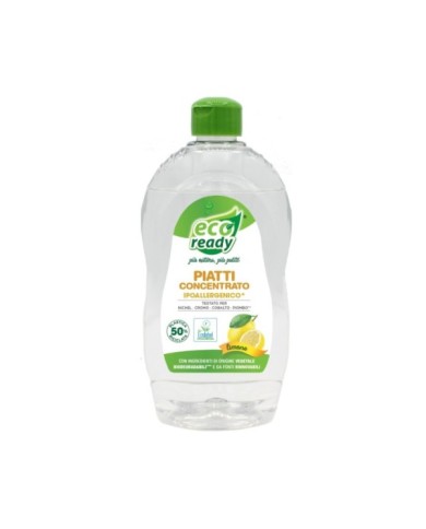 EcoReady Piatti Concentrato Limone Ipoallergenico 500ml