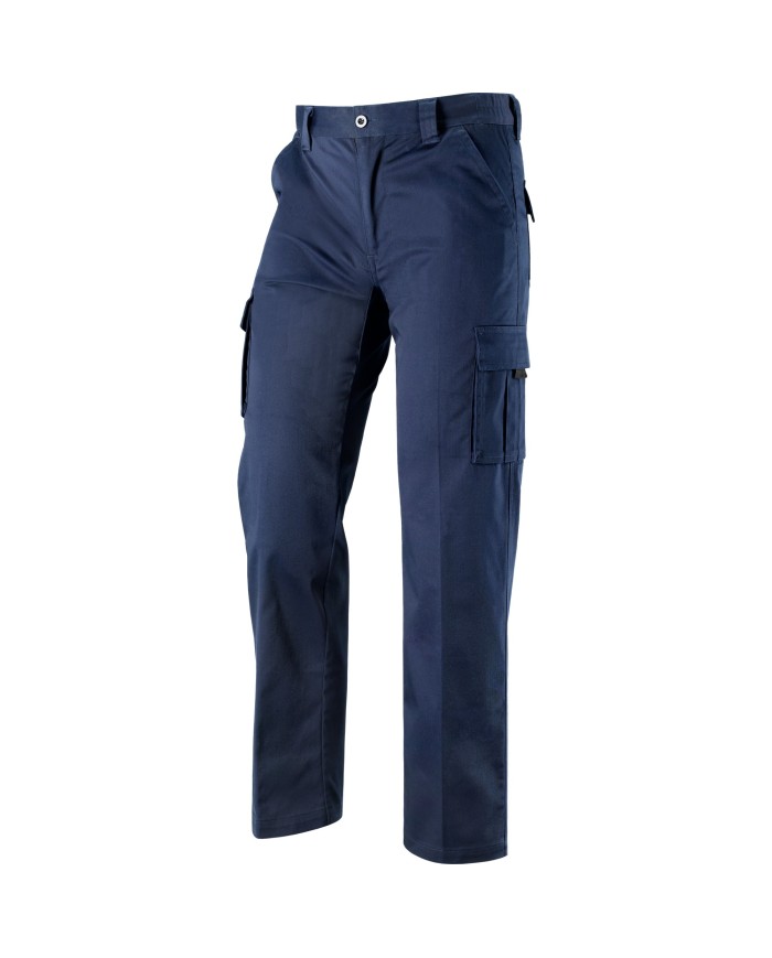 FIRENZE Pantalone multitasche da lavoro blu Taglie: XS-4XL