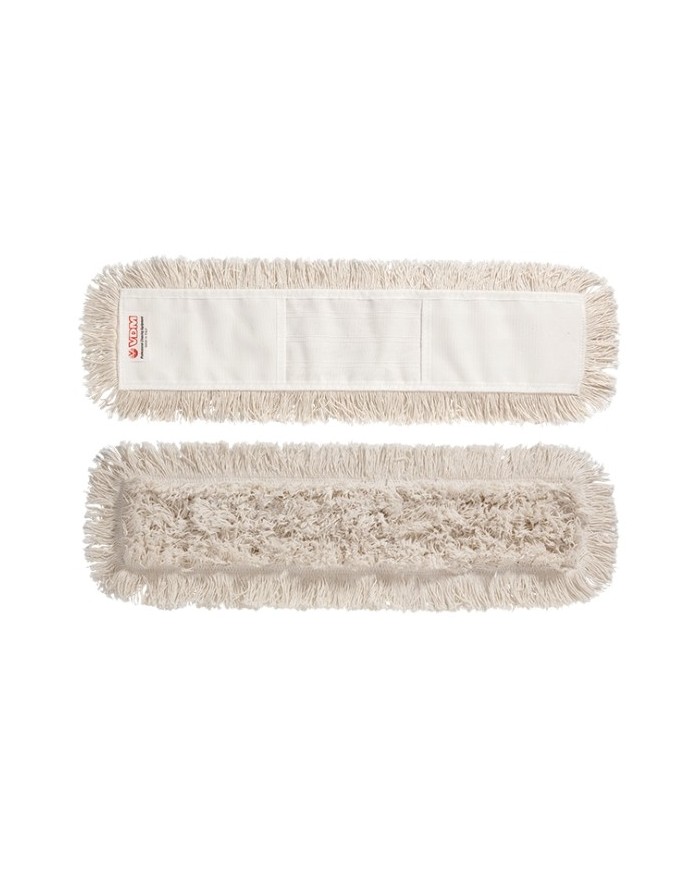 Frangia in cotone con tasche 60cm