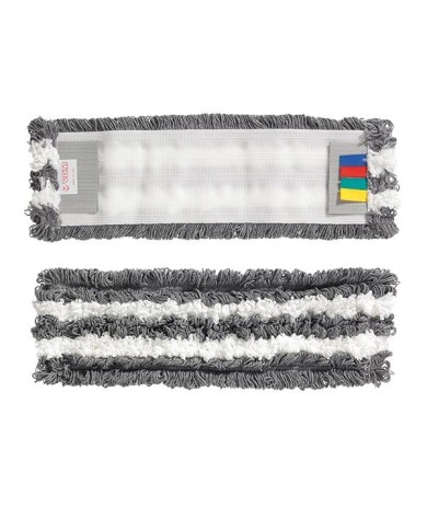 Frangia lavaggio microfibra con alette per telaio CLACK 40x11 cm