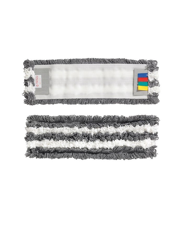 Frangia lavaggio microfibra con alette per telaio CLACK 40x11 cm