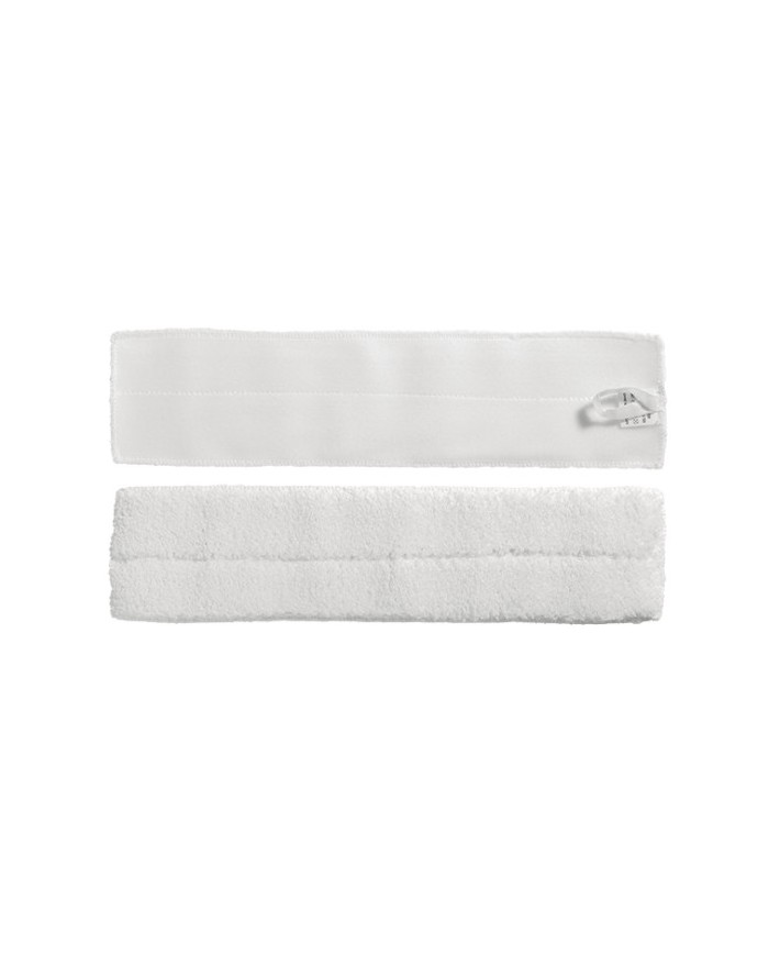 Frangia lavaggio microfibra con velcro 44x11 cm