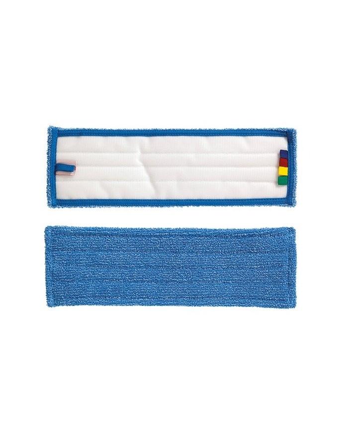 Frangia lavaggio microfibra con velcro 45x14 cm