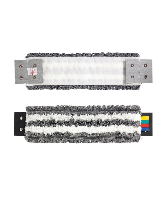 Frangia lavaggio microfibra ELPAROLL con bottoni 45x10 cm