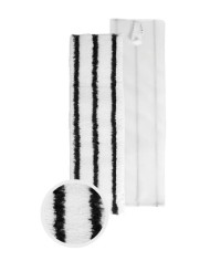 Frangia microfibra rigata con velcro 57x13 cm