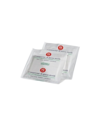 Garza sterile 10x10cm busta 25pz (Min.Mul./50cf)