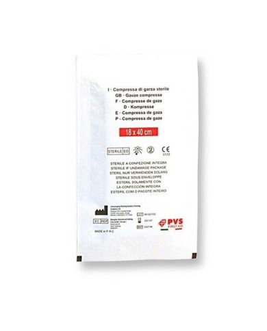 Garza sterile 18x40cm in busta singola CE