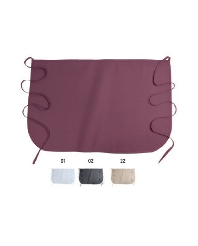 Grembiule bartender in 30 % cotone/70 % poliestere (160g/m2), 70 x 40 cm, lunghezza lacci 105 cm --Fine serie