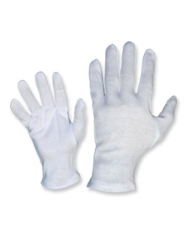 Guanti 48B in maglia 100% cotone tg.6-9 (Min.Mul./12)