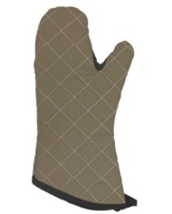 Guanto da forno professionale fiamma 220 61cm