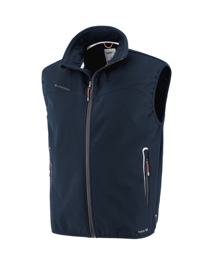 JACKSON Gilet Softshell blu Taglie: S-XXXL
