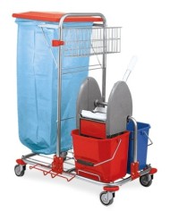 LP2.75.80 Carrello multiuso cromato “Plus” con 4100PR (Montato)