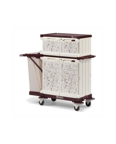 MagicArt 26 Safety Plus
Carrello alberghiero chiuso decorato con motivi grafici