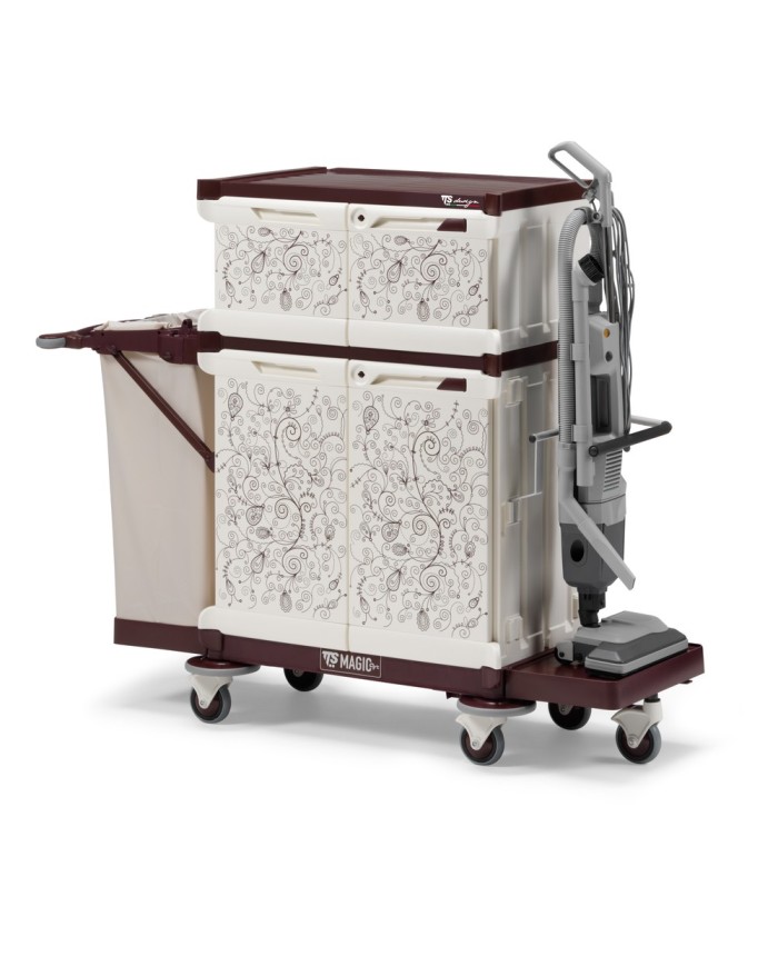 MagicArt 262-W Safety Plus
Carrello alberghiero chiuso decorato con motivi grafici
