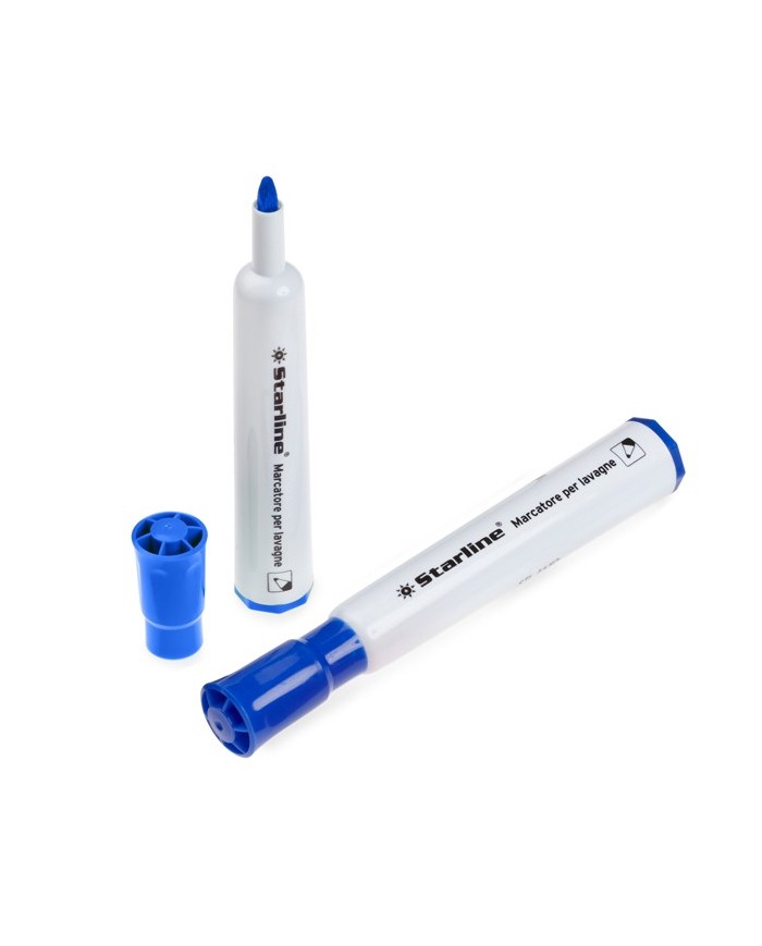 Marcatore per lavagne cancellabili Starline punta tonda 2,0mm blu(Min.Mul./12)