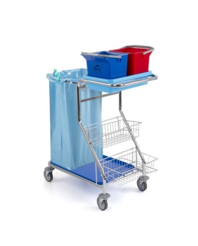 Modular 110 carrello cromato multiuso