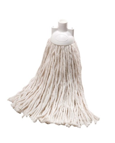 Mop cotone con attacco a vite 350g filo grosso