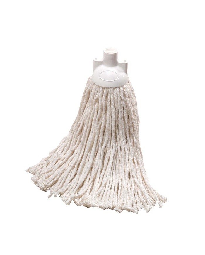 Mop cotone con attacco a vite 350g filo grosso