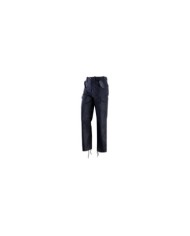 Pantalone Army blu in terital multitasche 215gr Tg.S-3XL