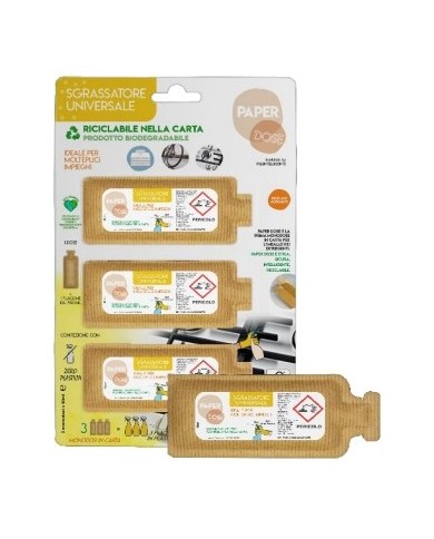 Paperdose Sgrassatore Universale 40mlx3pz