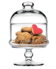 Pasabahce alzata vetro con coperchio Ø11cm H17,5cm