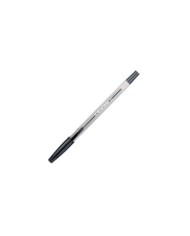 Penna a sfera con cappuccio punta fine 0,7mm nero Starline conf.50 pezzi